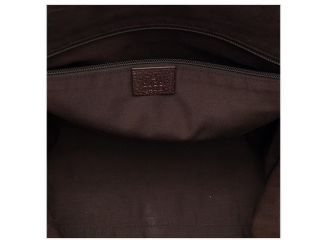 Tote Gucci in tela GG beige - vista 4