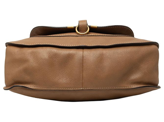 Bolso Satchel Marcie Chloé de cuero marrón tamaño Medium Castaño Marrón claro - vista 3