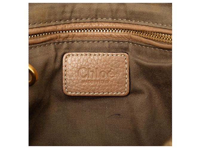 Bolso Satchel Marcie Chloé de cuero marrón tamaño Medium Castaño Marrón claro - vista 5