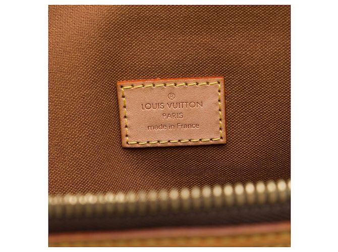 Louis Vuitton Brown Monogram Lockit Vertical Castaño - vista 5