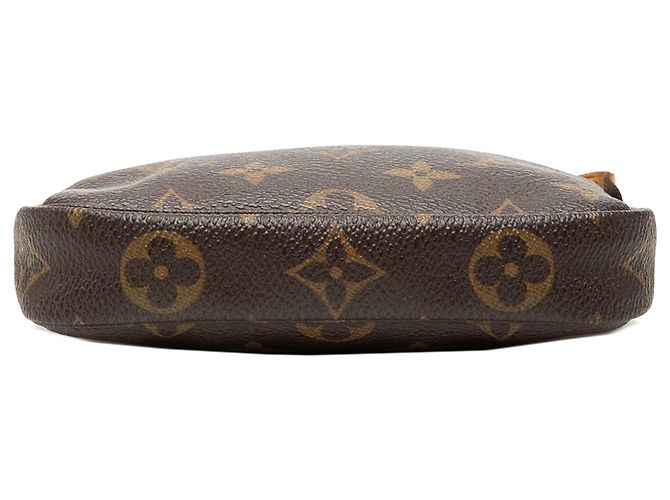 Louis Vuitton Brown Monogram Mini Pochette Accessoires Marron - vue 3