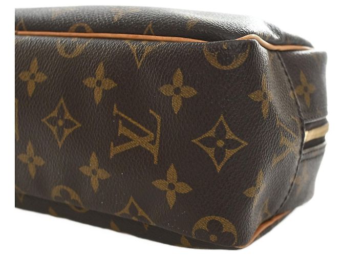 Louis Vuitton Brown Monogram Trousse Toilette 25 Castaño - vista 11