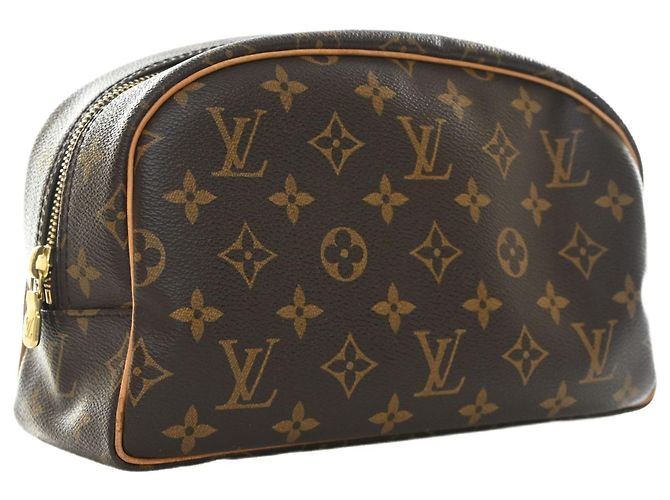 Louis Vuitton Brown Monogram Trousse Toilette 25 Castaño - vista 12