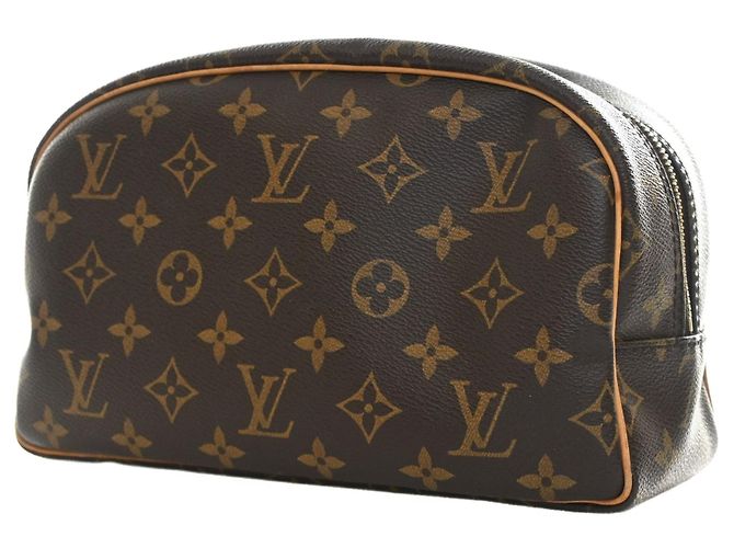Louis Vuitton Brown Monogram Trousse Toilette 25 Castaño - vista 13