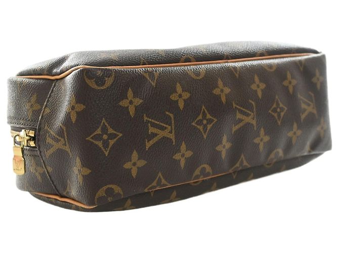 Louis Vuitton Brown Monogram Trousse Toilette 25 Castaño - vista 14