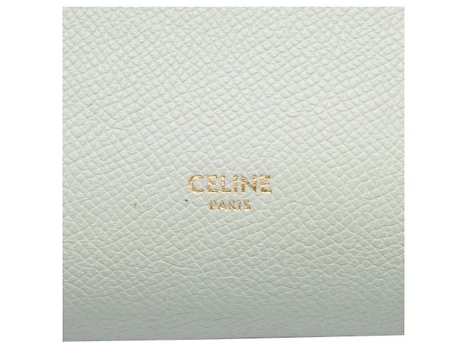 Belt Bag Céline Celine Mini Gürteltasche aus grünem genarbtem Kalbsleder - Ansicht 5