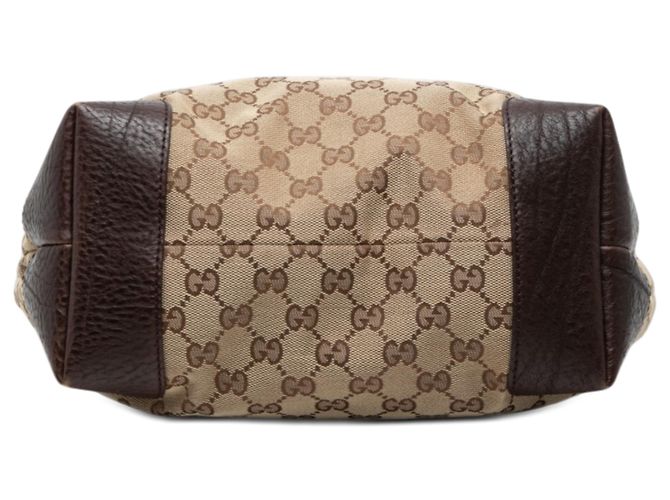 Gucci Beige GG Canvas GG Charm Tote - Ansicht 3