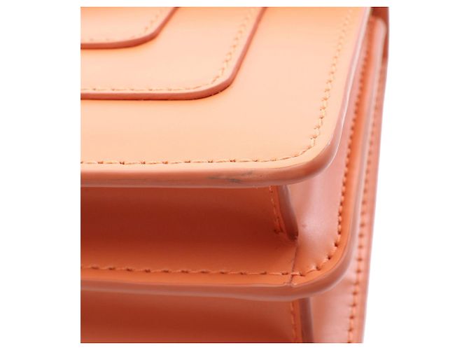 Bulgari Bvlgari Serpenti Forever Crossbody in vitello arancione - vista 6