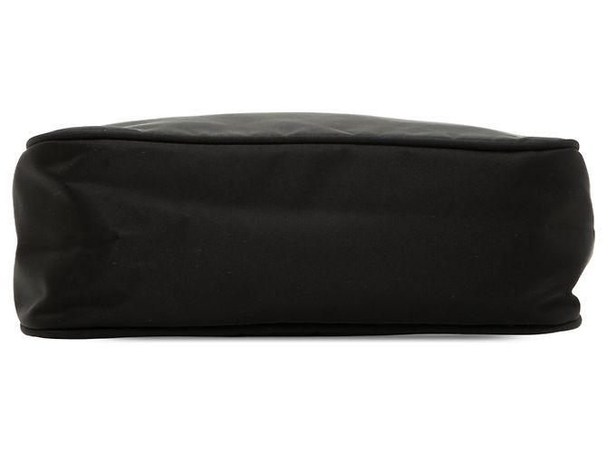 Bolsa de Ombro Prada Mini Tessuto Sport Preta Preto - vista 3