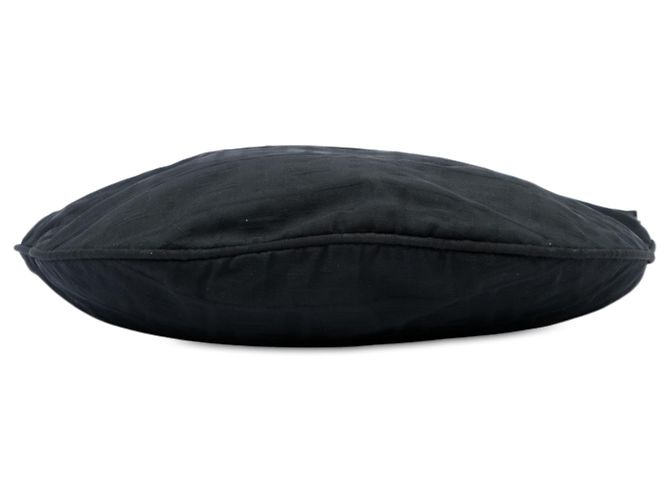 Borsa Hobo Fendi Zucca in nylon nero - vista 3