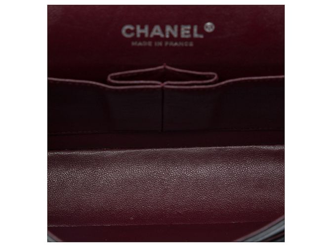 Chanel Black Medium Classic Lambskin Double Flap Negro - vista 4