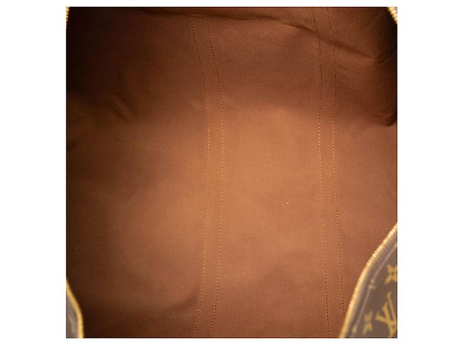 Louis Vuitton Brown Monogram Keepall Bandouliere 60 Marrone - vista 4