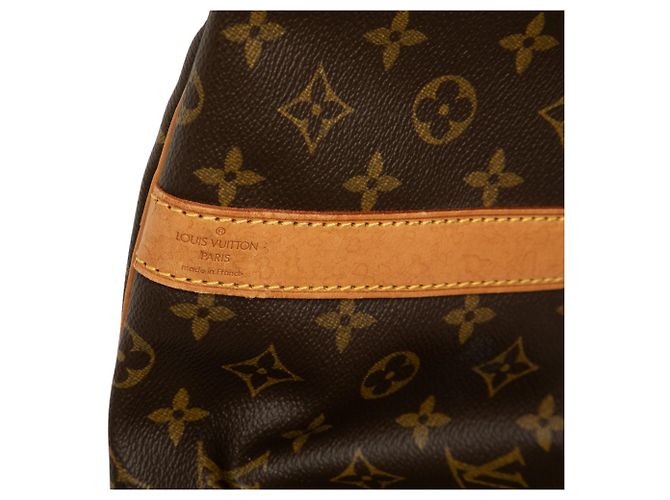 Louis Vuitton Brown Monogram Keepall Bandouliere 60 Marrone - vista 5
