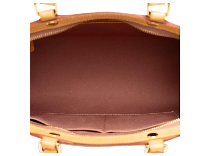Louis Vuitton Brown Monogram Vernis Brea MM Braun Karamell - Ansicht 4