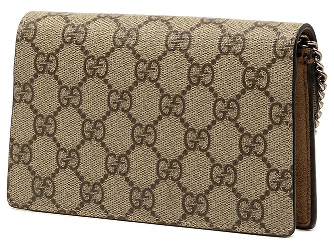 Gucci Mini GG Supreme Dionysus Crossbody Beige - vista 2