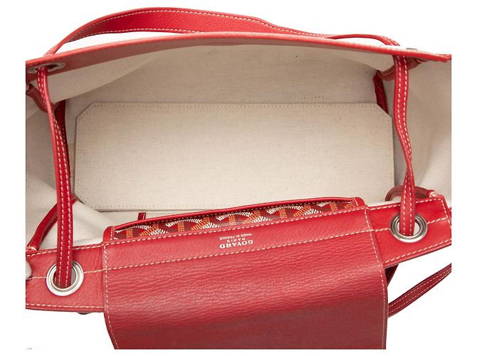 Goyard Red Goyardine Rouette Souple PM Rosso - vista 4