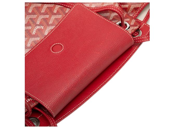 Goyard Red Goyardine Rouette Souple PM Rosso - vista 6