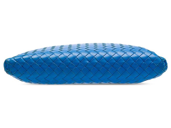 Bottega Veneta Borsa a tracolla VN in Nappa Intrecciato blu - vista 3