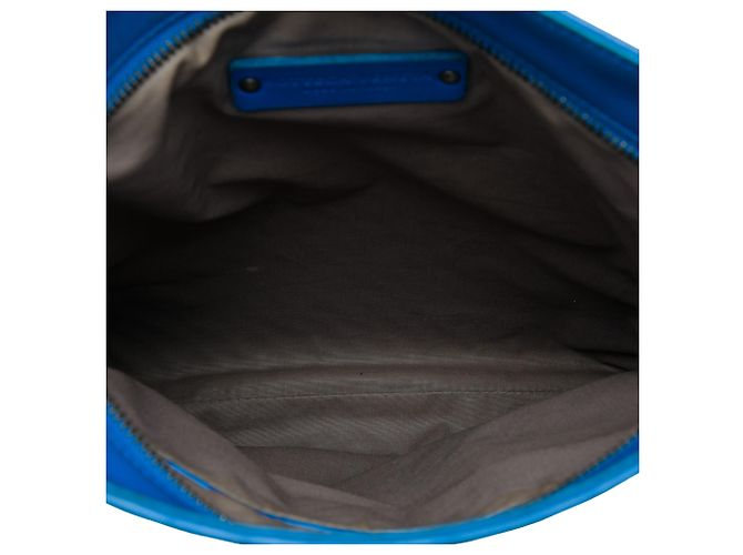 Bottega Veneta Borsa a tracolla VN in Nappa Intrecciato blu - vista 4