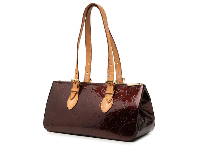 Louis Vuitton Purple Monogram Vernis Rosewood Avenue Porpora - vista 2