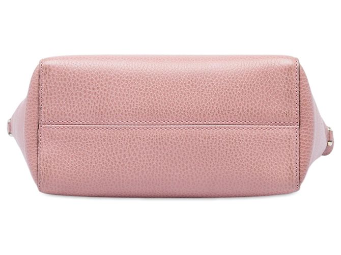 Borsa Swing Mini Gucci in vitello rosa - vista 3