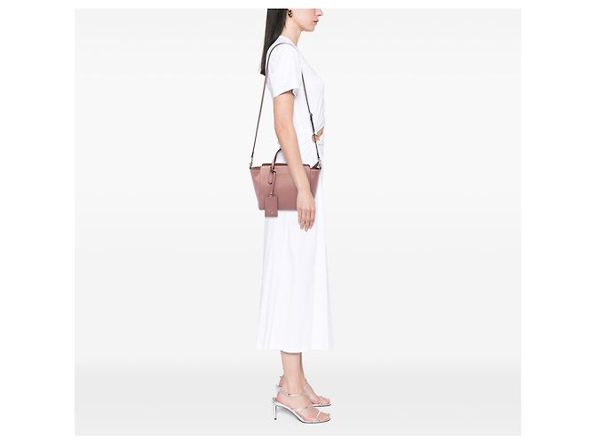 Borsa Swing Mini Gucci in vitello rosa - vista 5