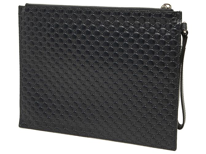 Gucci Black Microguccissima Clutch Schwarz - Ansicht 2