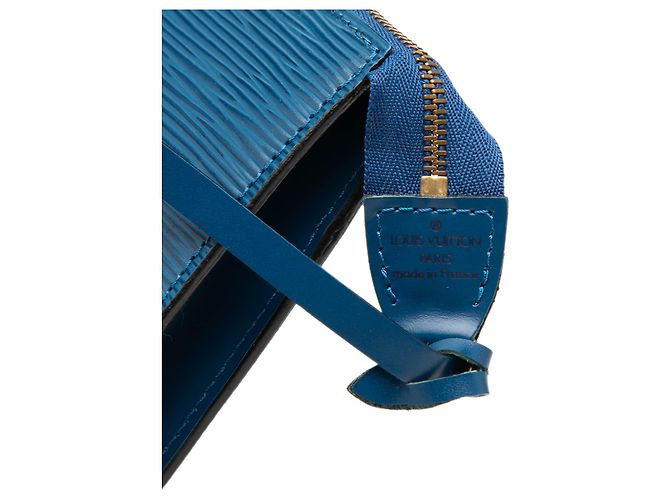 Louis Vuitton Blue Epi Pochette Accessoires Blau - Ansicht 5