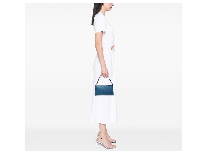 Louis Vuitton Blue Epi Pochette Accessoires Blau - Ansicht 6