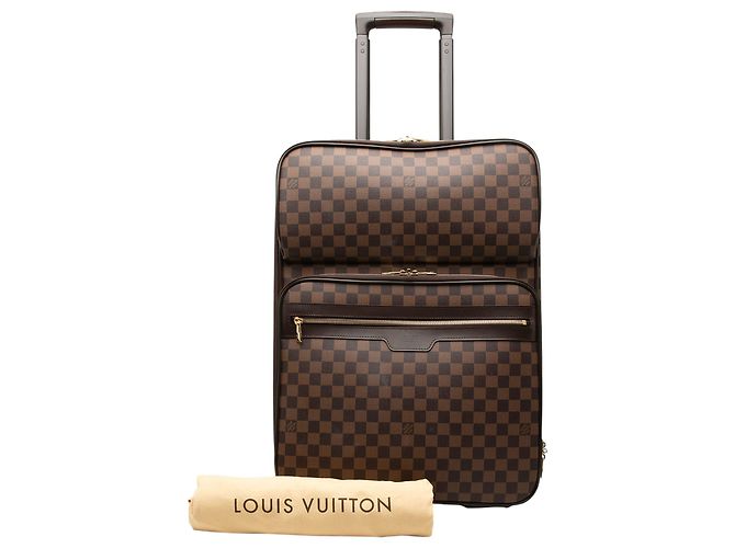 Louis Vuitton Brown Damier Ebene Pegase Legere Business 55 Marrone - vista 8