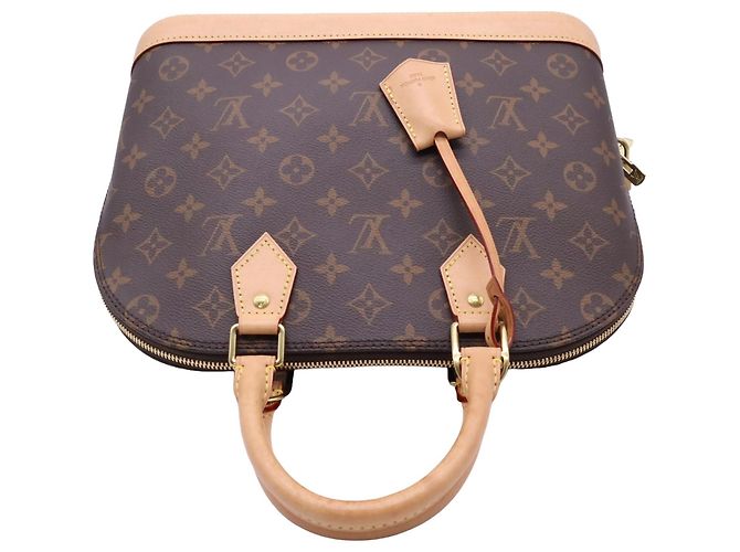 Louis Vuitton Brown Monogram Alma PM Marron - vue 11