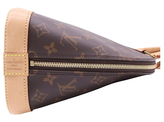 Louis Vuitton Brown Monogram Alma PM Marron - vue 13