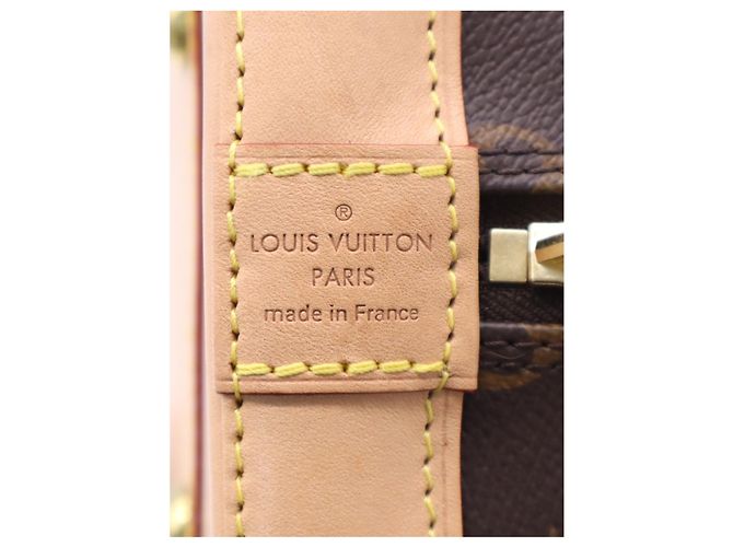 Louis Vuitton Brown Monogram Alma PM Marron - vue 4