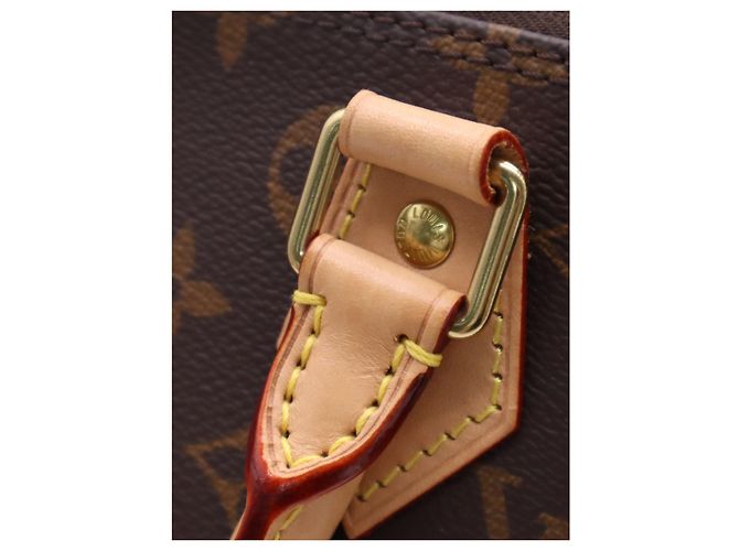 Louis Vuitton Brown Monogram Alma PM Marron - vue 7