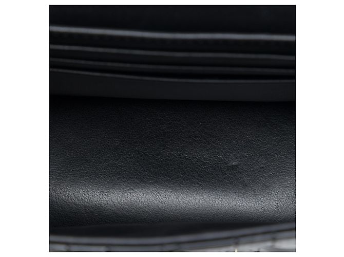 Autre Marque Pouch Mini Miss Dior in pelle laccata Cannage nera Dior Nero - vista 4