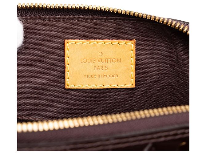 Louis Vuitton Purple Monogram Vernis Alma BB Porpora - vista 5