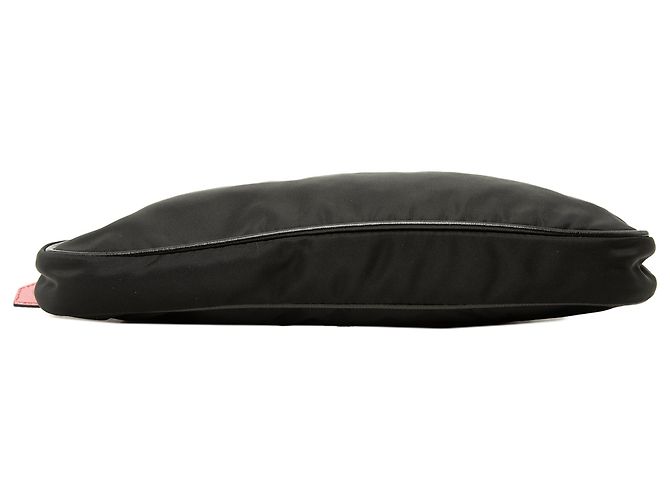 Prada Black Tessuto Bow Shoulder Bag - view 3