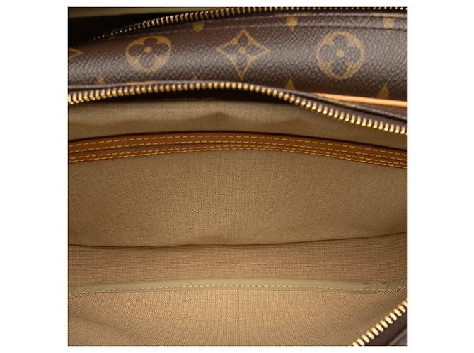 Louis Vuitton Brown Monogram Reporter PM Marrone - vista 4