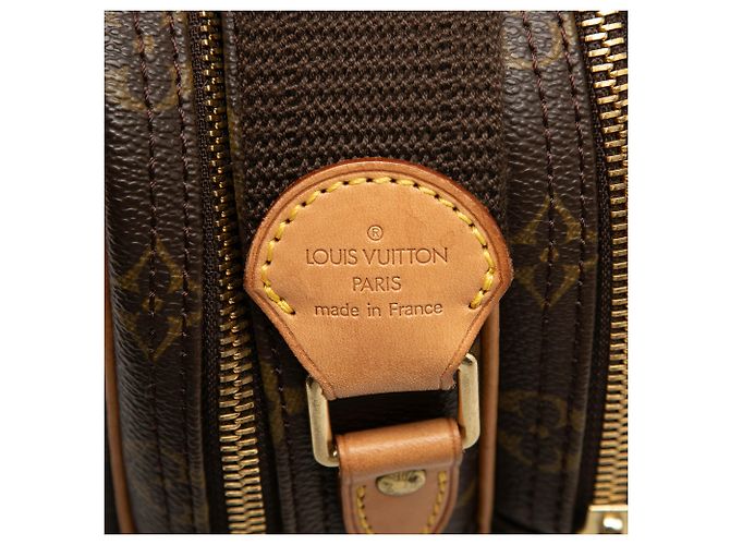 Louis Vuitton Brown Monogram Reporter PM Marrone - vista 5