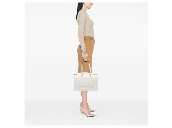 Louis Vuitton White Epi Madeleine GM Blanc Écru - vue 6