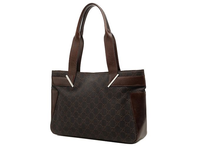 Gucci GG Canvas Tote braun Dunkelbraun - Ansicht 2