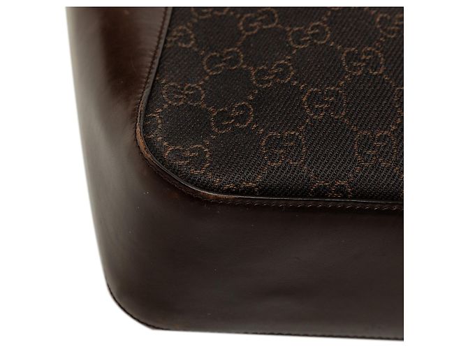 Gucci GG Canvas Tote braun Dunkelbraun - Ansicht 6