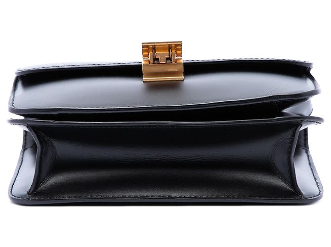 Céline Celine Black Small Calfskin Classic Box Noir - vue 3