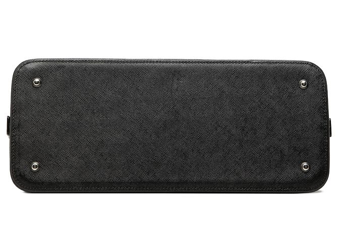 Borsa Burberry in pelle di vitello nera Nero - vista 3