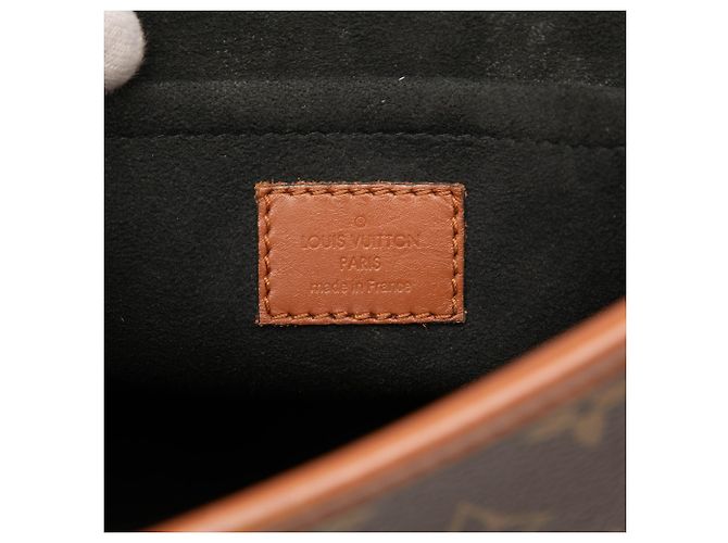 Mochila Louis Vuitton Brown Monogram Reverse Dauphine PM Castaño - vista 5