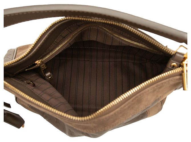 Louis Vuitton Brown Monogram Empreinte Audacieuse PM Castaño Caqui - vista 4