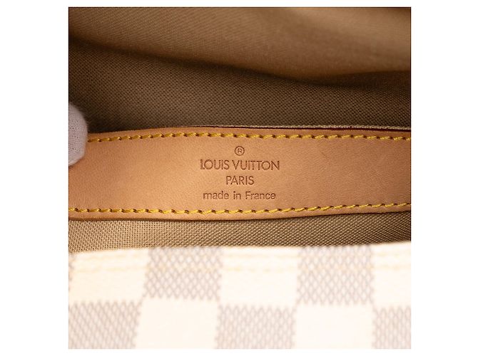 Louis Vuitton White Damier Azur Naviglio Bianco - vista 5