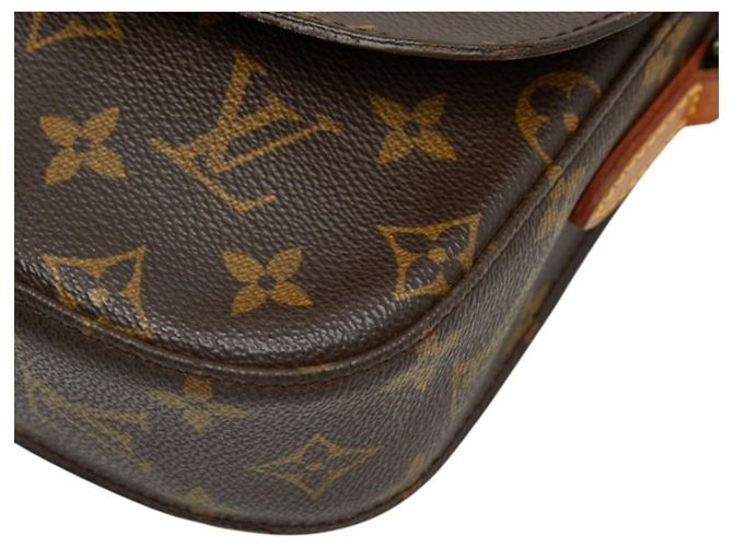 Bolso bandolera Louis Vuitton Monogram Mini Saint Cloud Castaño - vista 2