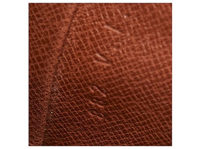 Bolso bandolera Louis Vuitton Monogram Mini Saint Cloud Castaño - vista 12