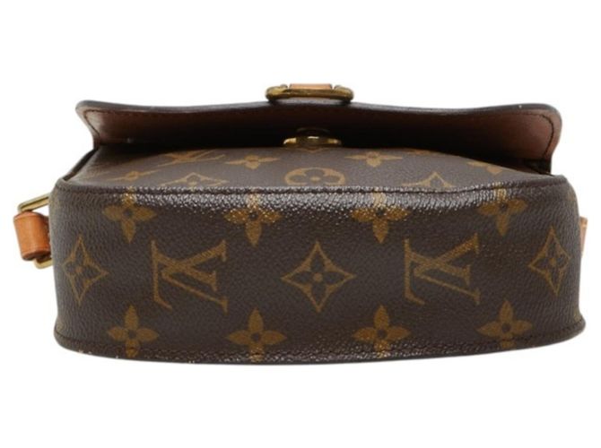 Bolso bandolera Louis Vuitton Monogram Mini Saint Cloud Castaño - vista 2